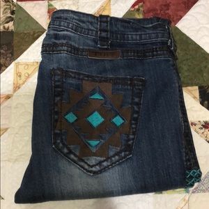 Cowgirl Tuff Jeans Sized 33 X 35
